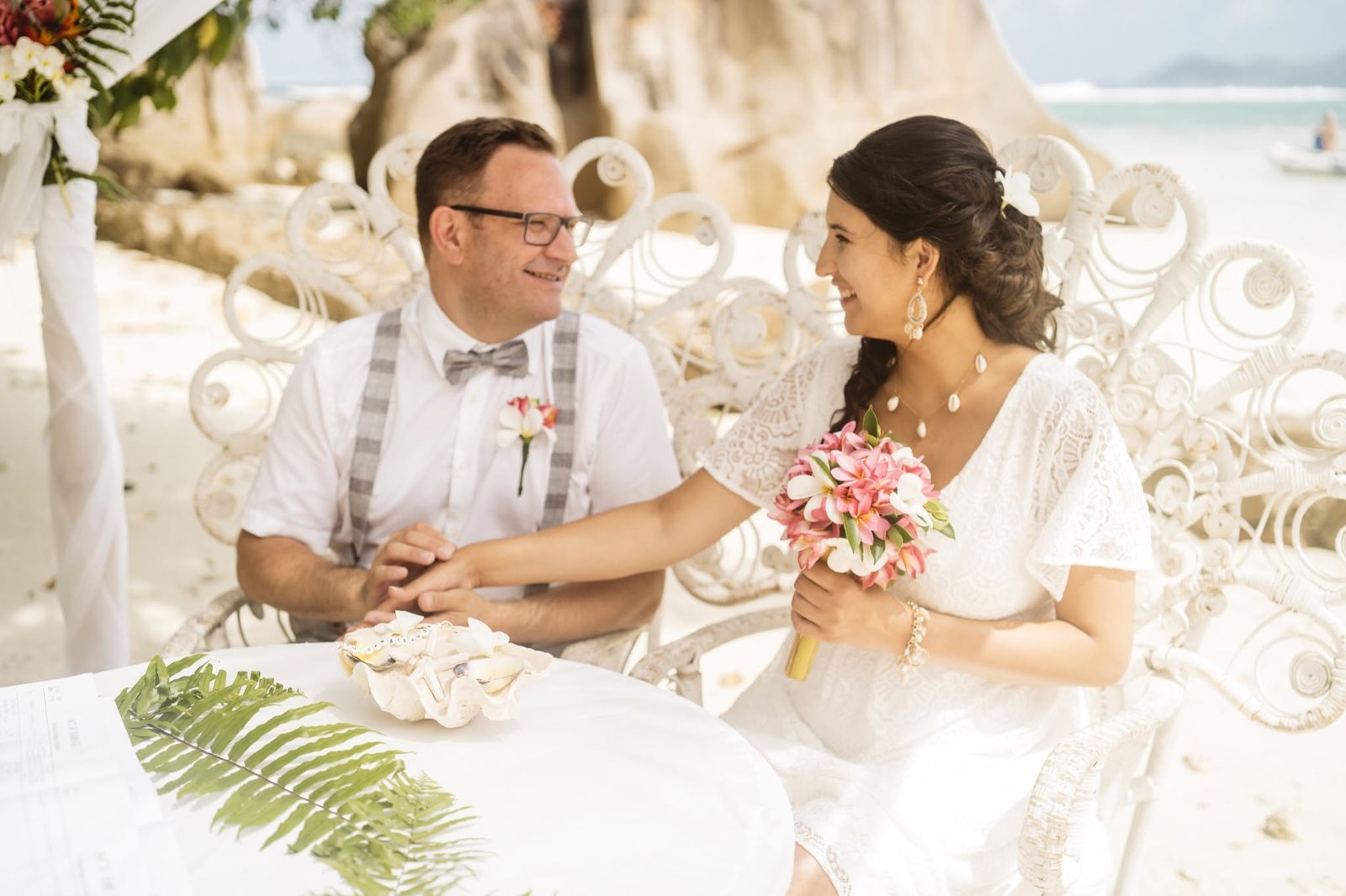 Marrying here, and making it count at home