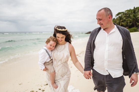 A joyful wedding moment on Silhouette