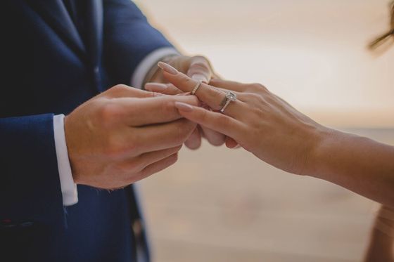 Wedding details in the Seychelles